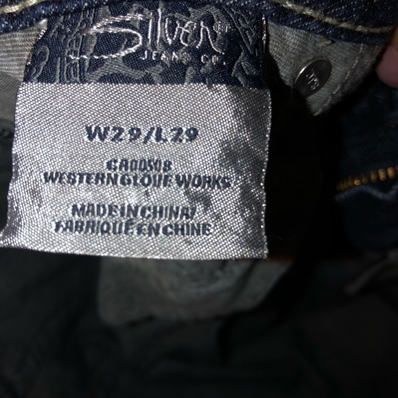 Silver jeans! Size 29/29, excellent condition! - Picture 5 of 5